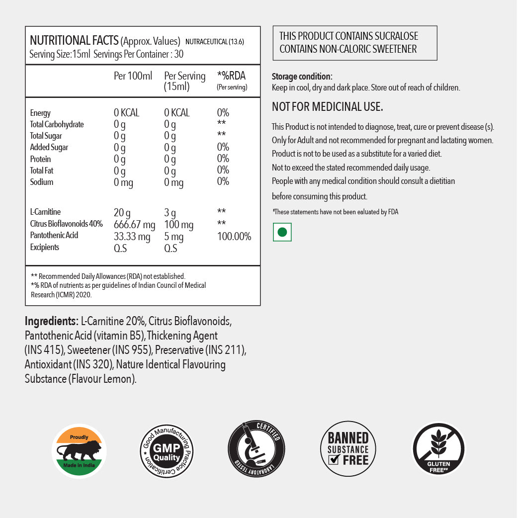 L Carnitine Pure Burn 3K